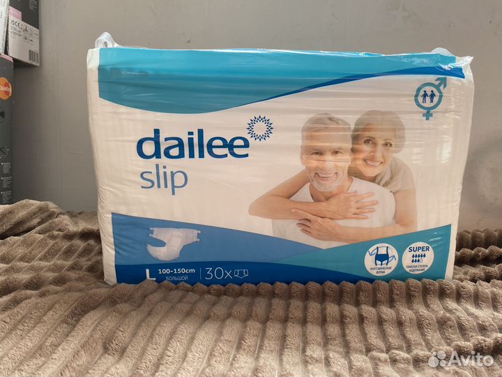 Памперсы для взрослых размер l по 30 штук