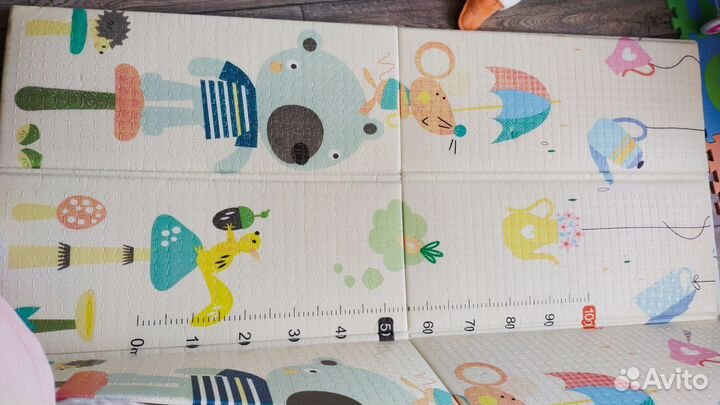 Детский развивающий коврик для ползания