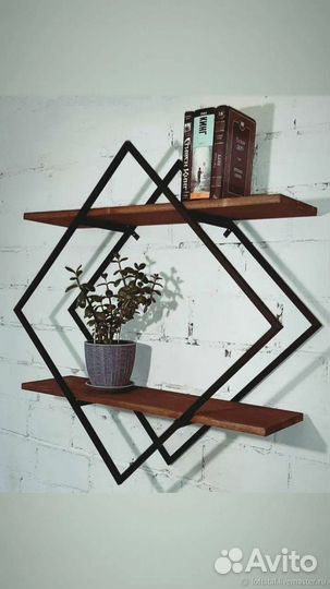 Полки в стиле Лофт