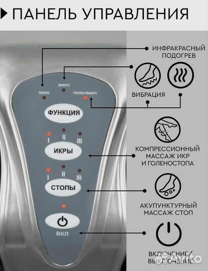 Planta Массажер для ног с панелью управления MF-7S