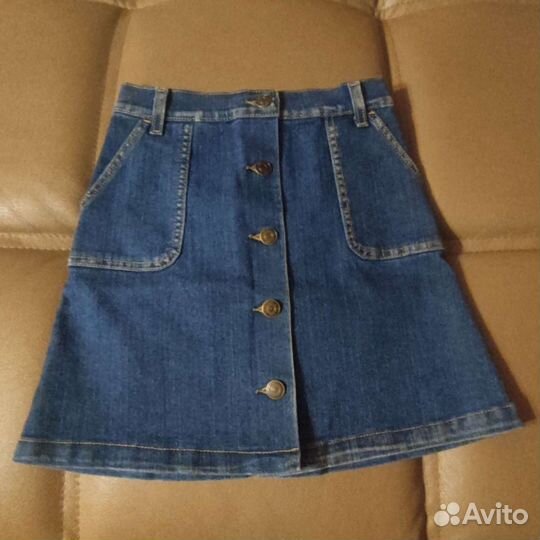 Юбка джинсовая для девочки р. 146-152