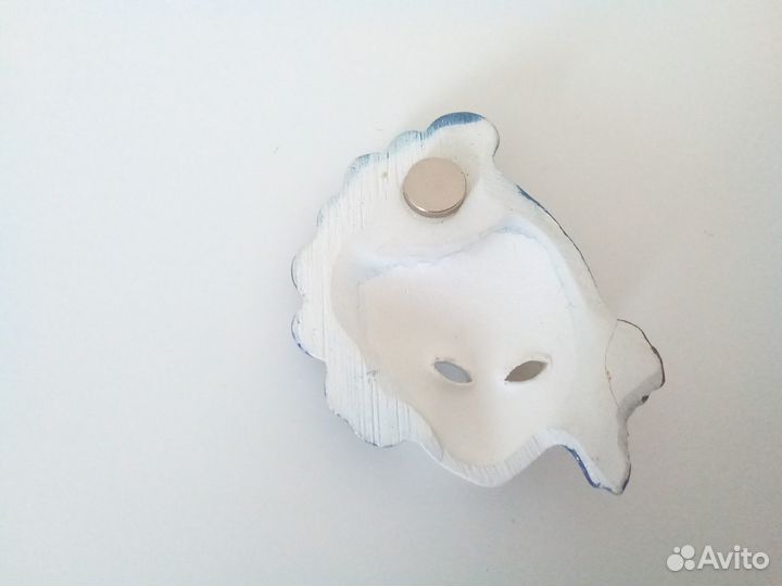 Магнит на холодильник, венецианская маска 