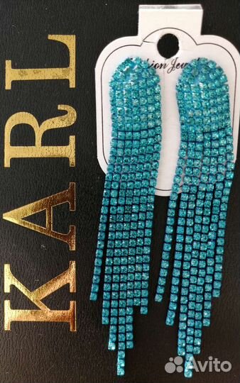 Серьги новые