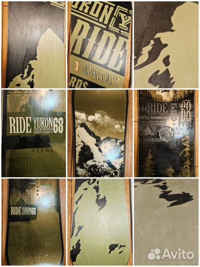 Сноуборд Volki Dimention 164w и Ride Yukon 168