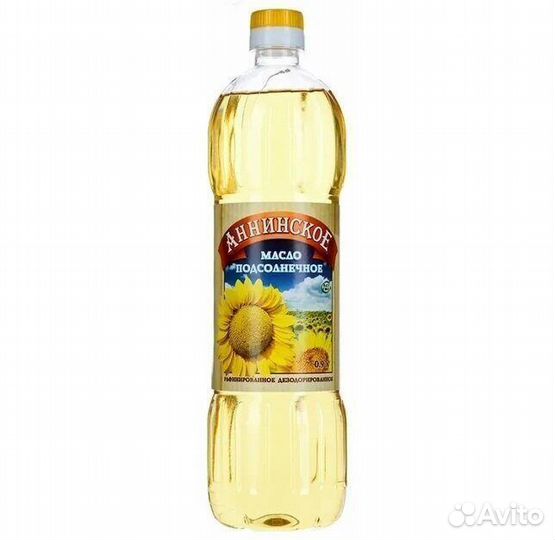Масло Аннинское Подсолнечное 900мл (опт)