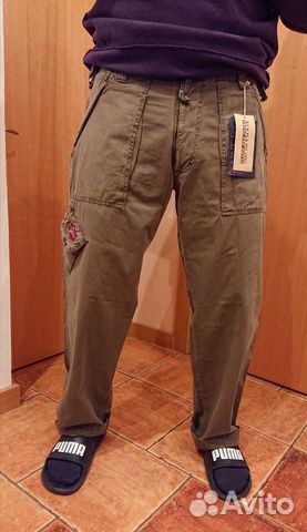 Napapijri брюки зеленые размер 54