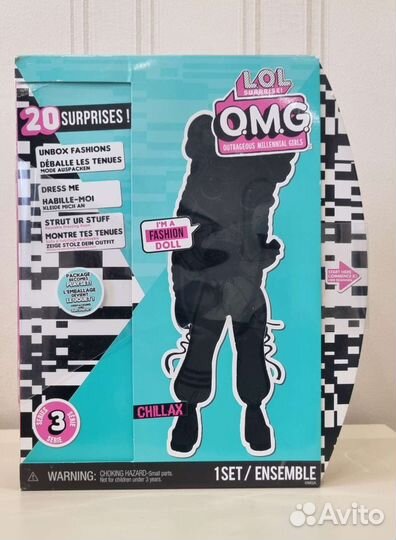 Кукла лол LOL Surprise OMG Series 3 Chillax Doll