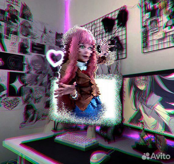 Моника косплей ддлк