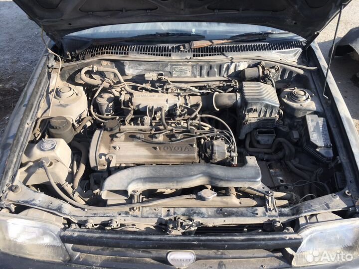 Toyota starlet ep82 разбор по запчастям