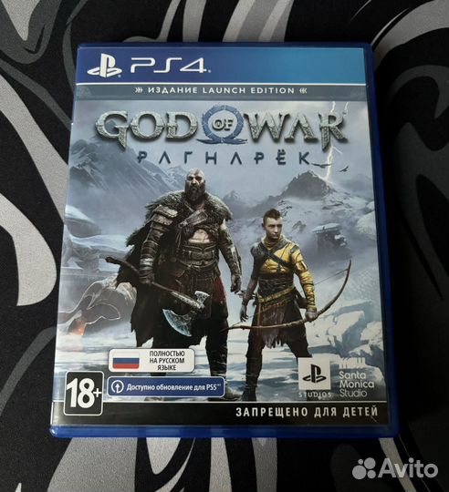Игра для PS4 God Of War Raganrok