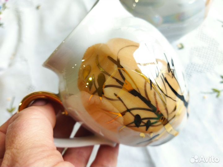 Чайник для заварки, сахарницы, молочники и соусник