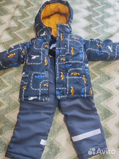 Зимний костюм для мальчика 92 baby go