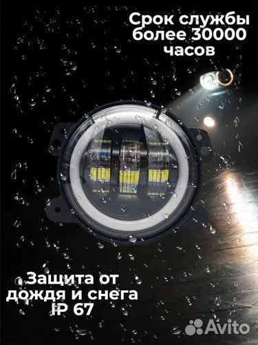 Противотуманные фары на Додж калибр