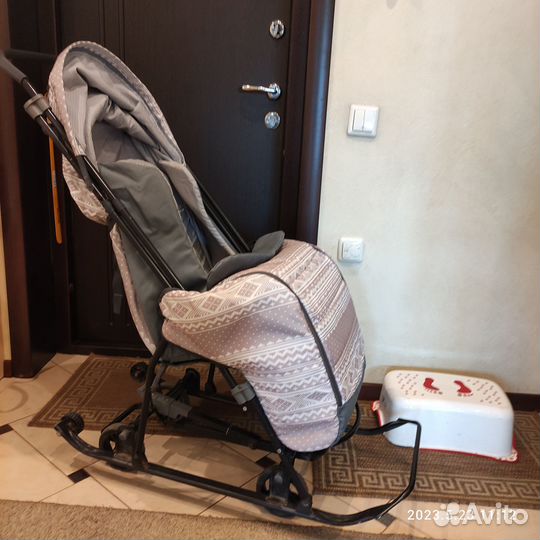 Санки коляска ника