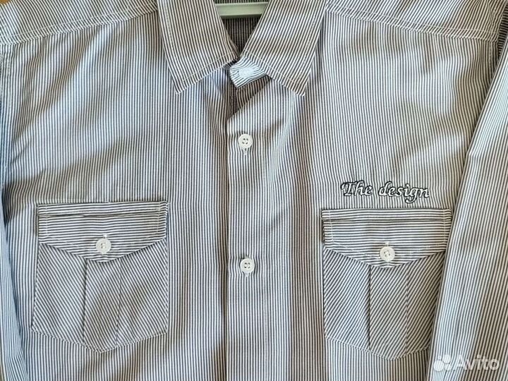 Рубашка для мальчика с длинным рукавом 146