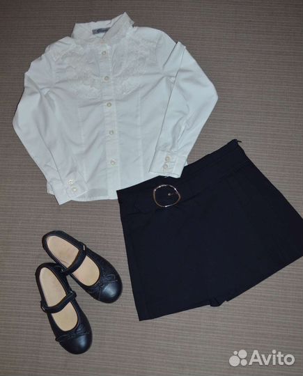 Синяя школьная форма Zara, Benetton, Choupette