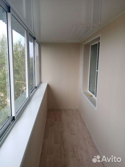 Внутренняя отделка балконов и лоджий