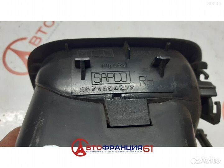 Воздуховод печки, 8237C2 peugeot 206, 3030849