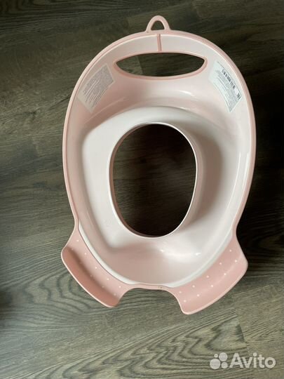 Сидушка на унитаз, подставка для ног и горшок