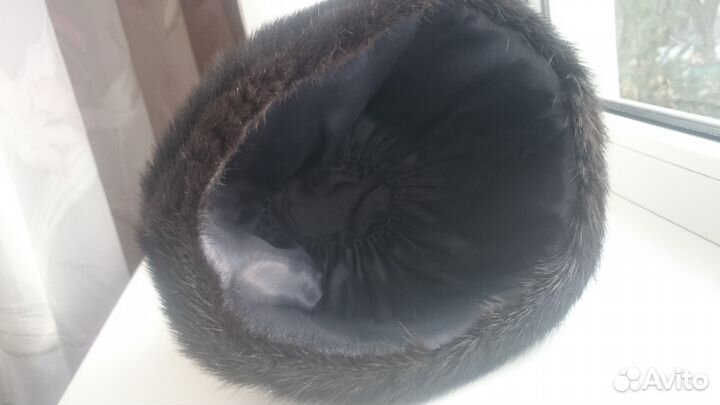 Шапка новая меховая (каракуль + норка)