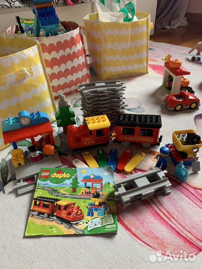 Lego duplo железная дорога разные наборы