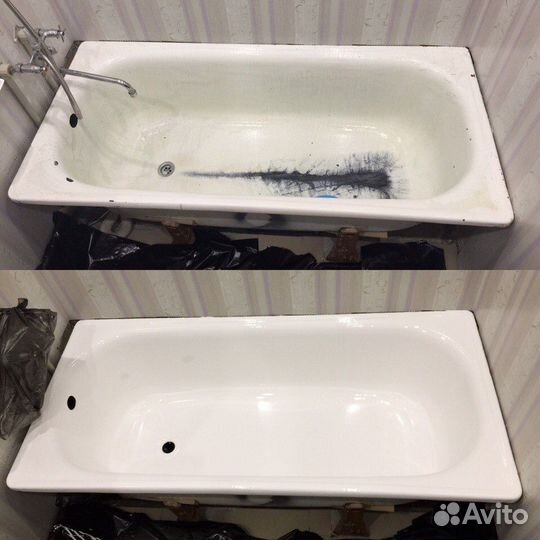 Реставрация ванн и локальный ремонт