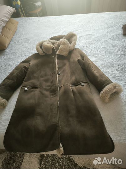 Дубленка натуральная женская 46 48