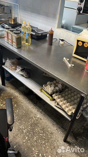 Столы из нержавейки бу