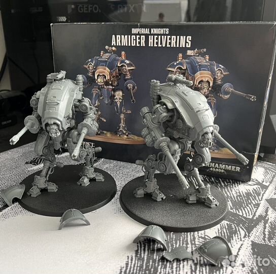 Warhammer 40k Imperial Knights Armiger Helverins