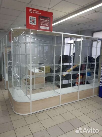 Витрины,прилавки,перегородки