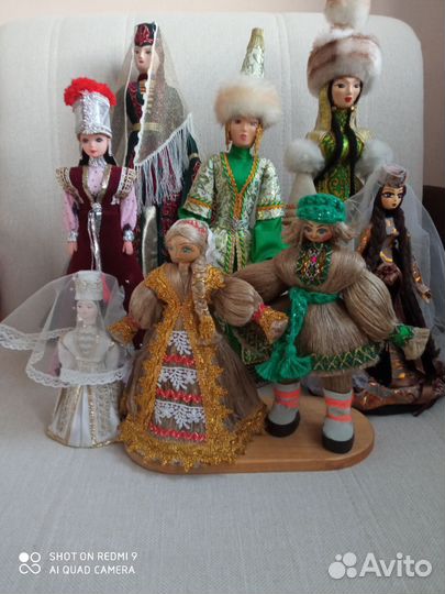 Куклы в национальных костюмах