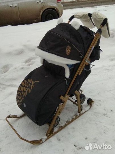 Санки-коляска Ника kids 7-2