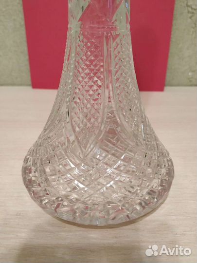 Графин хрусталь серебро СССР