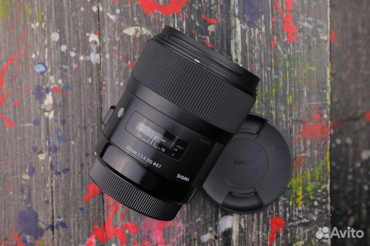 Sigma AF 35mm F/1.4 DG HSM ART canon sn199