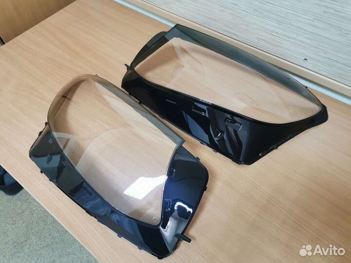 Стекла фар правое левое Mercedes GLC 2015-2019