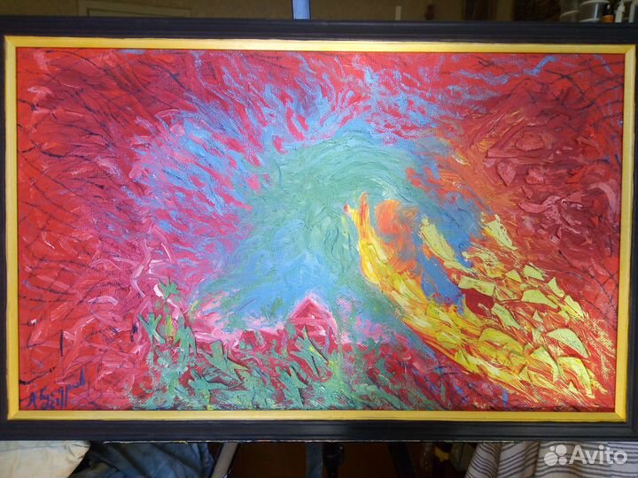 Абстрактная картина авторская