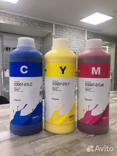 Чернила Epson InkTec E0007, E0010, E0013, E10034