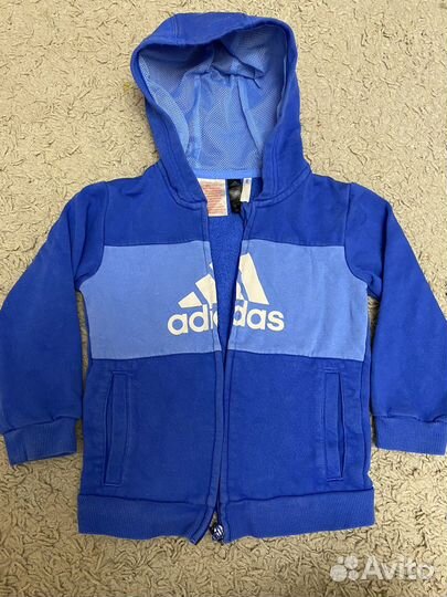 Флисовая кофта adidas