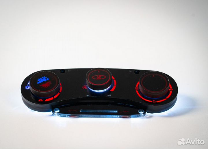 Ручка управления отопителем с LED подсветкой