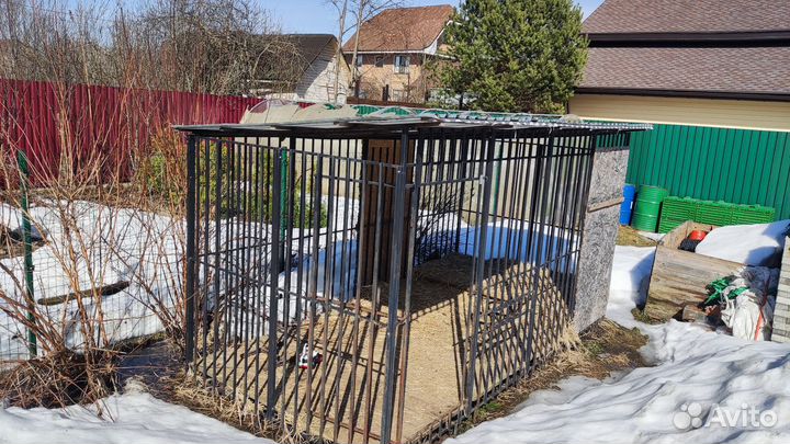 Вольер для собак бу уличный