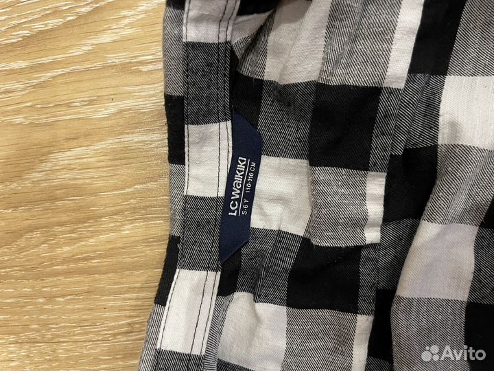 Рубашка и джинсы детские 110-116