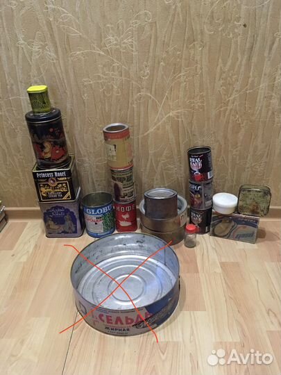 Жестяные банки СССР