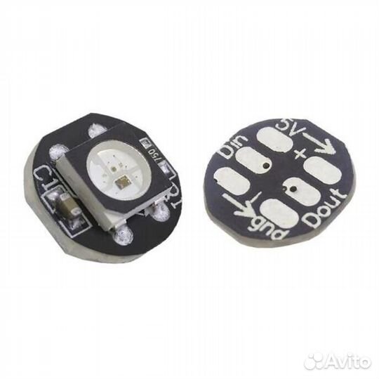 Гирлянда из WS2812B светодиодов