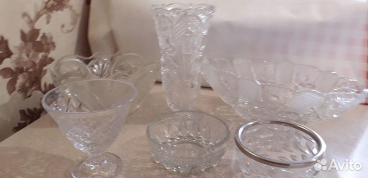 Хрустальная посуда СССР