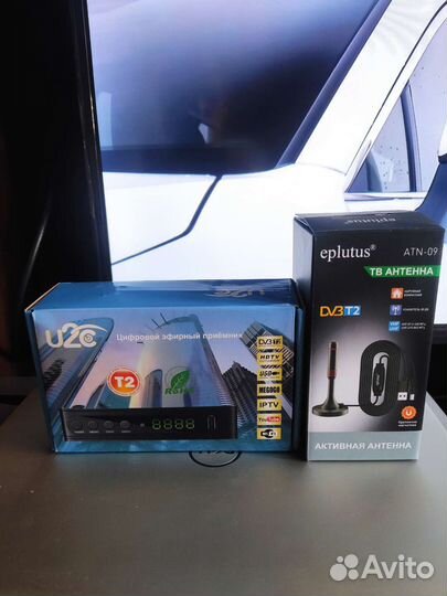 Цифровой эфирный приемник U2C с антеной