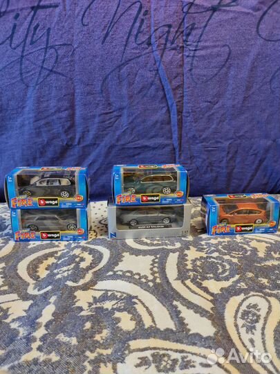 Коллекционные машинки burago, 1/43