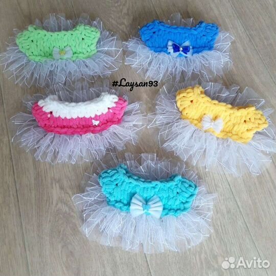 Одежда платье кофточка для уточки Лалафанфан