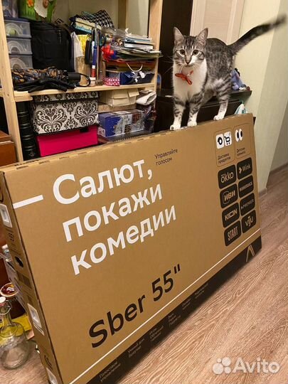 Телевизор qled 4K 55