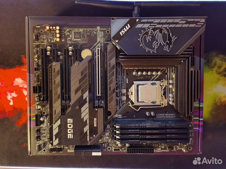 Материнская плата msi mpg z590 gaming edge wifi