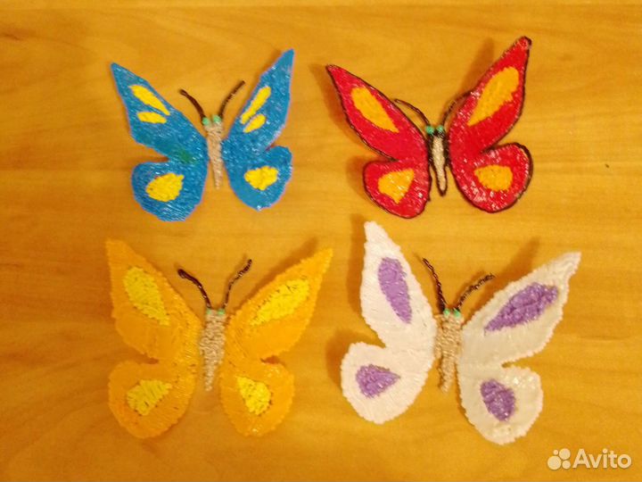 Бабочки из 3Д ручки